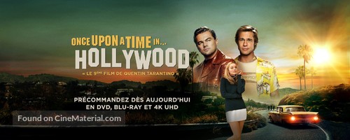 Once Upon a Time in Hollywood - French poster