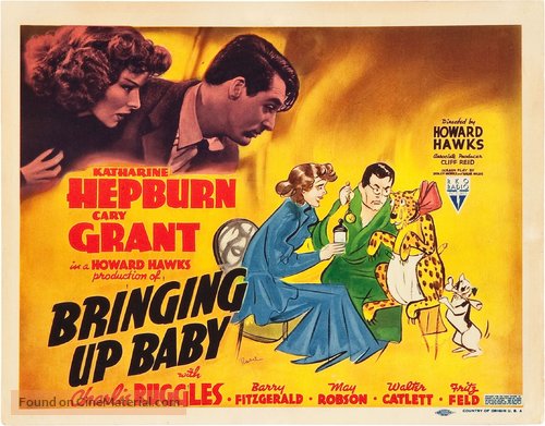Bringing Up Baby - Theatrical movie poster