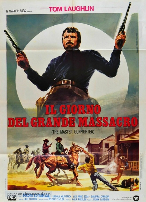 The Master Gunfighter - Italian Movie Poster