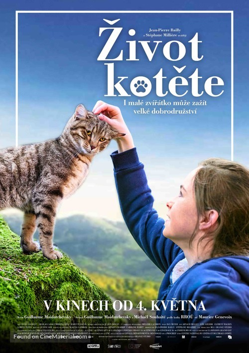 Mon chat et moi, la grande aventure de Rro&ucirc; - Czech Movie Poster