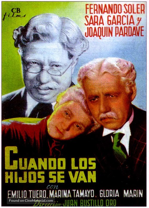 Cuando los hijos se van - Spanish Movie Poster