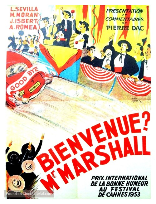 Bienvenido Mister Marshall - French Movie Poster