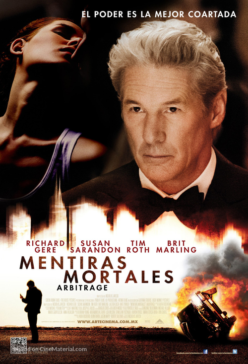 Arbitrage - Mexican Movie Poster