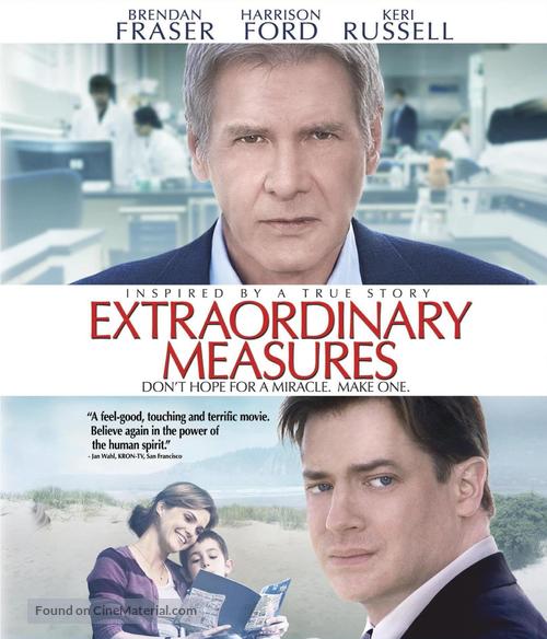 Extraordinary Measures - Blu-Ray movie cover