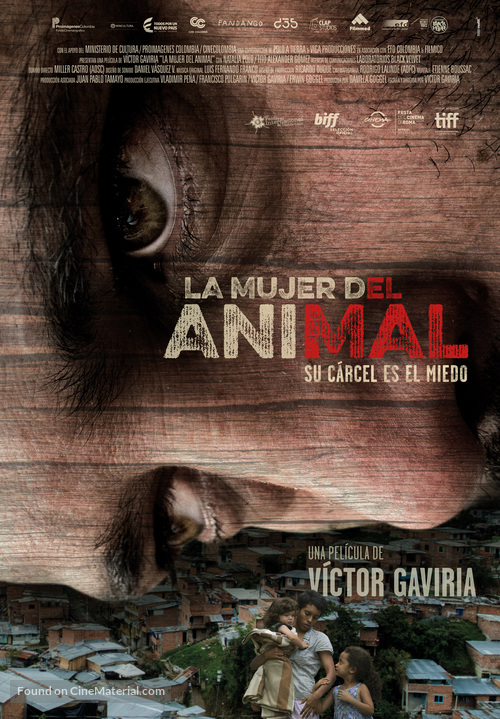 La Mujer del Animal - Colombian Movie Poster