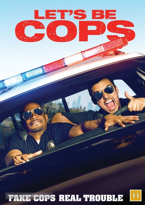 Let&#039;s Be Cops - Danish DVD movie cover