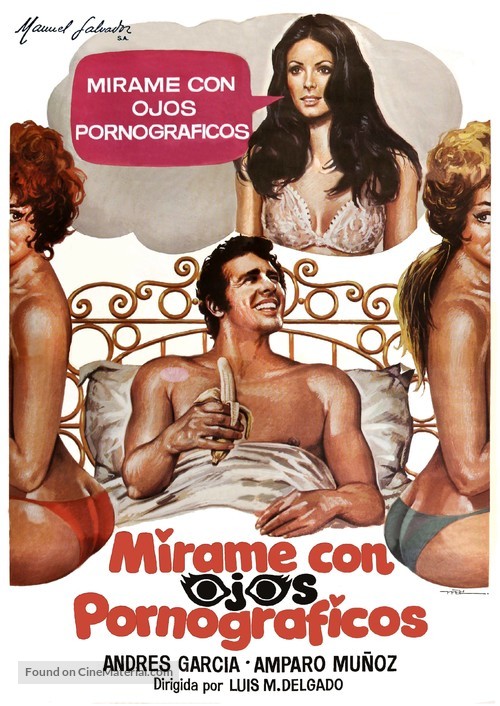 M&iacute;rame con ojos pornogr&aacute;ficos - Spanish Movie Poster