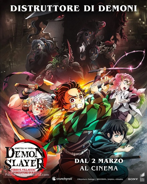 Demon Slayer: Kimetsu no Yaiba- To the Swordsmith Village - Italian Movie Poster