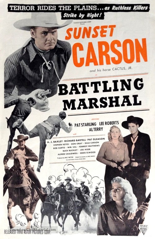 Battling Marshal - poster