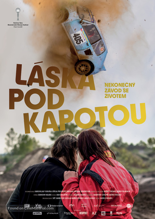 L&aacute;ska pod kapotou - Czech Movie Poster