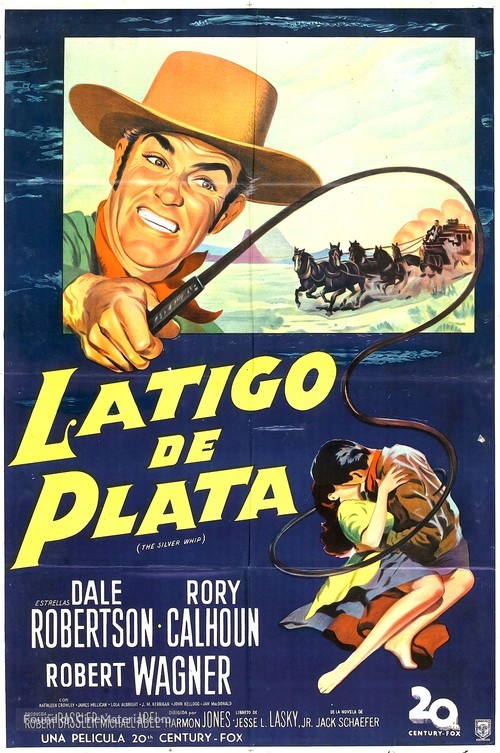 The Silver Whip - Argentinian Movie Poster
