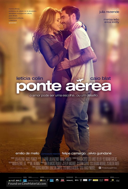 Ponte A&eacute;rea - Brazilian Movie Poster