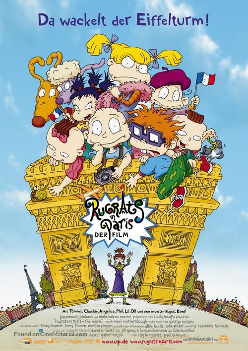 Rugrats in Paris: The Movie - Rugrats II - German Movie Poster