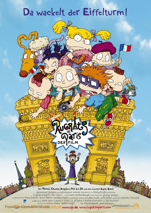 Rugrats in Paris: The Movie - Rugrats II - German Movie Poster