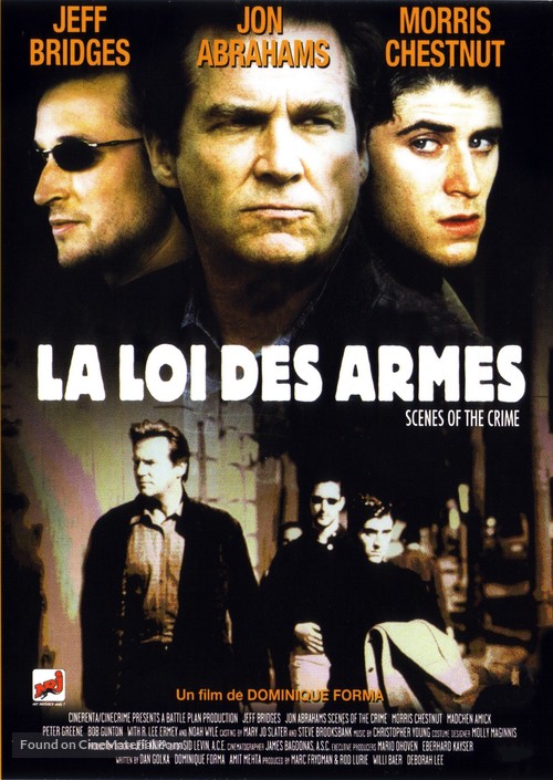 Scenes of the Crime - French VHS movie cover