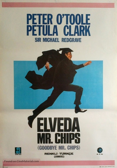 Goodbye, Mr. Chips - Turkish Movie Poster