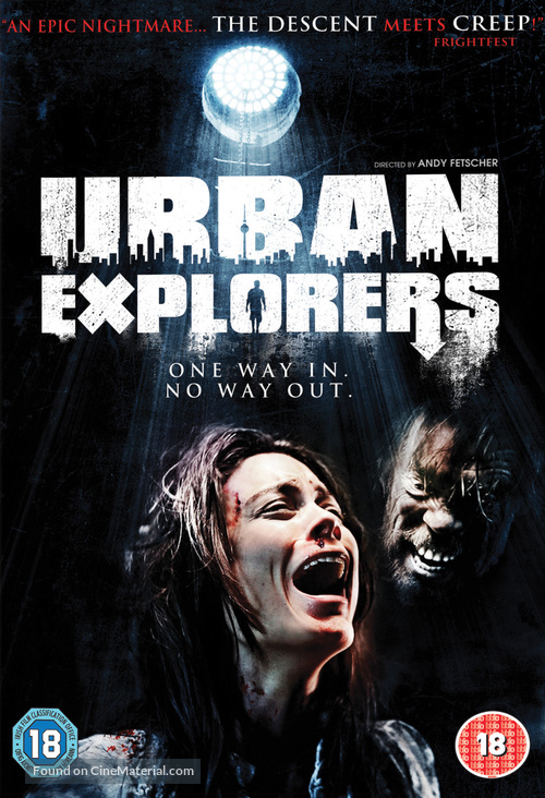 Urban Explorer - British DVD movie cover