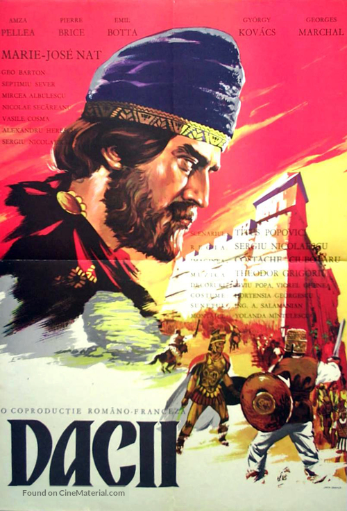 Dacii - Romanian Movie Poster
