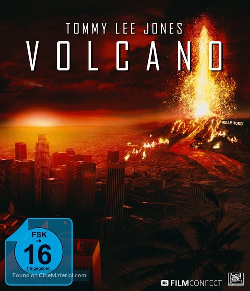 Volcano - German Blu-Ray movie cover