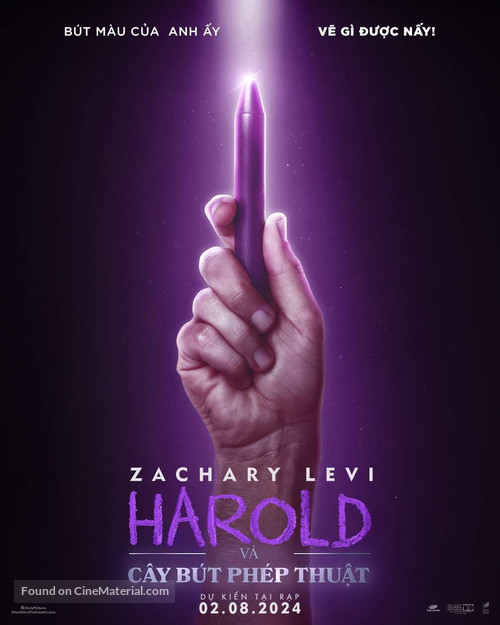 Harold and the Purple Crayon - Vietnamese Movie Poster