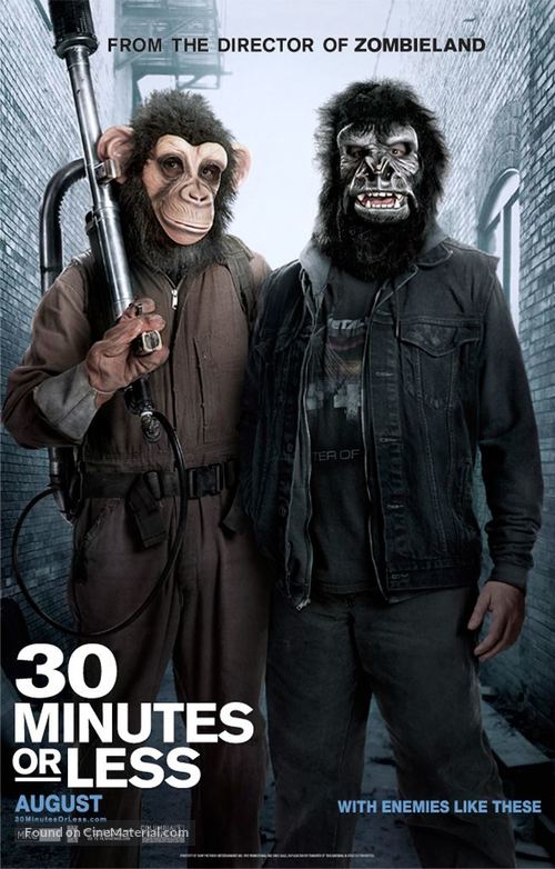 30 Minutes or Less - Movie Poster