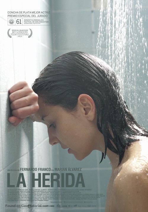 La herida - Spanish Movie Poster