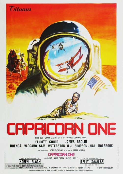 Capricorn One - Italian Movie Poster