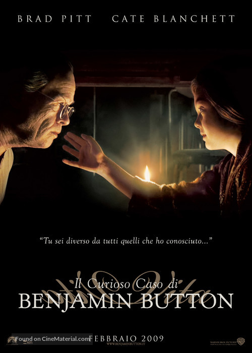 The Curious Case of Benjamin Button - Italian Movie Poster