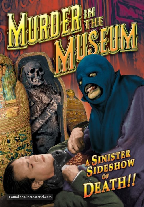 The Murder in the Museum - DVD movie cover