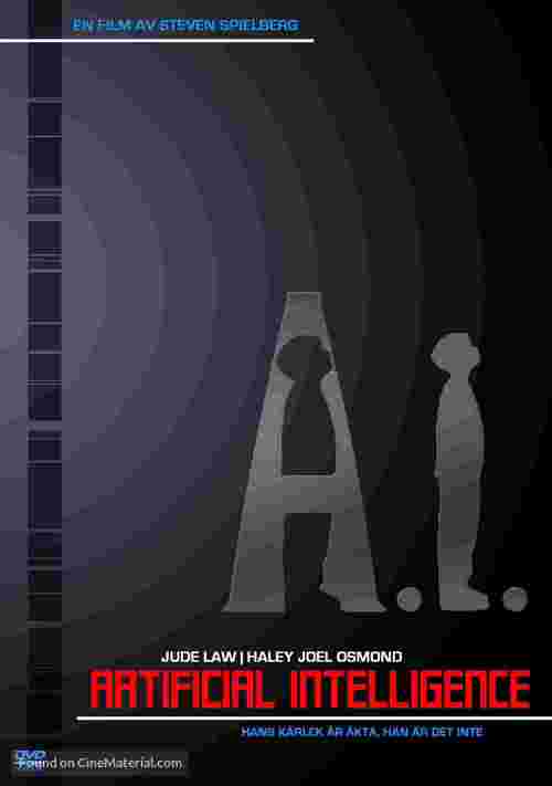 Artificial Intelligence: AI - Swedish DVD movie cover