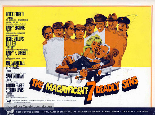 The Magnificent Seven Deadly Sins - Movie Poster