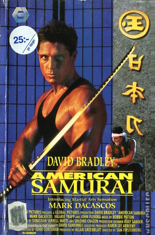 American Samurai - Swedish Movie Cover