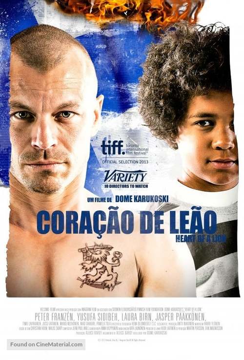 Leijonasyd&auml;n - Brazilian Movie Poster