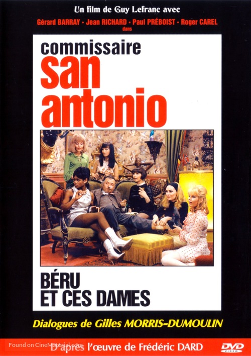 B&eacute;ru et ces dames - French DVD movie cover