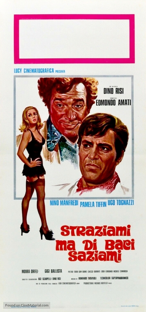 Straziami, ma di baci saziami - Italian Movie Poster