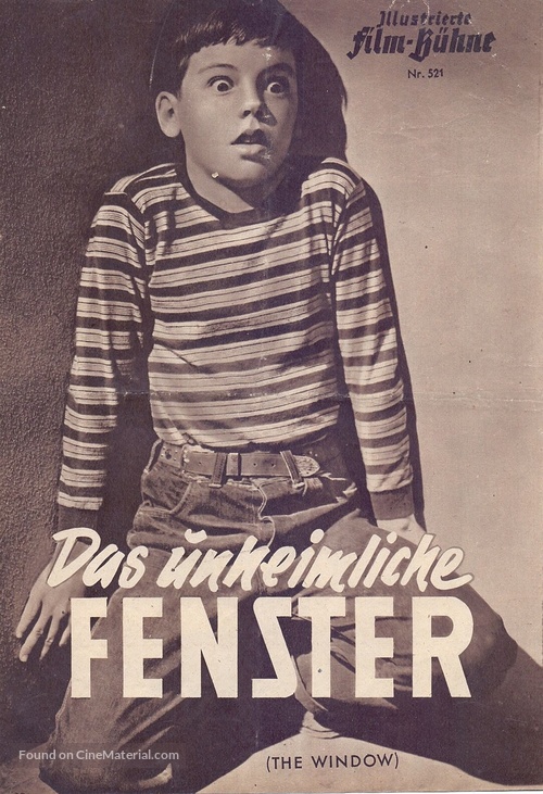 The Window - German poster