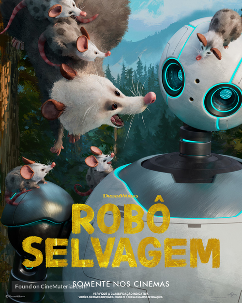 The Wild Robot - Brazilian Movie Poster