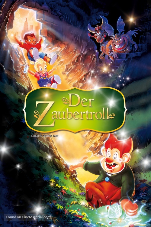 A Troll in Central Park - German Movie Cover