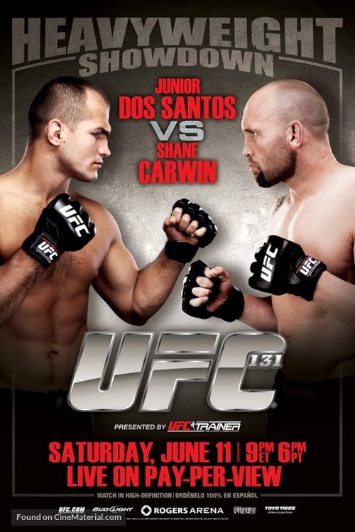 UFC 131: Dos Santos vs. Carwin - Movie Poster