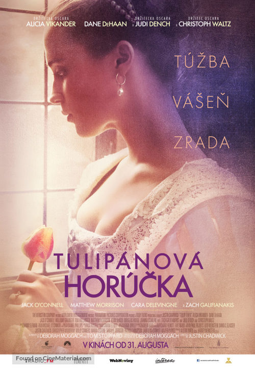 Tulip Fever - Slovak Movie Poster