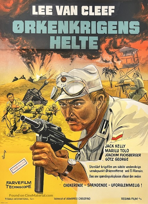 Commandos - Danish Movie Poster