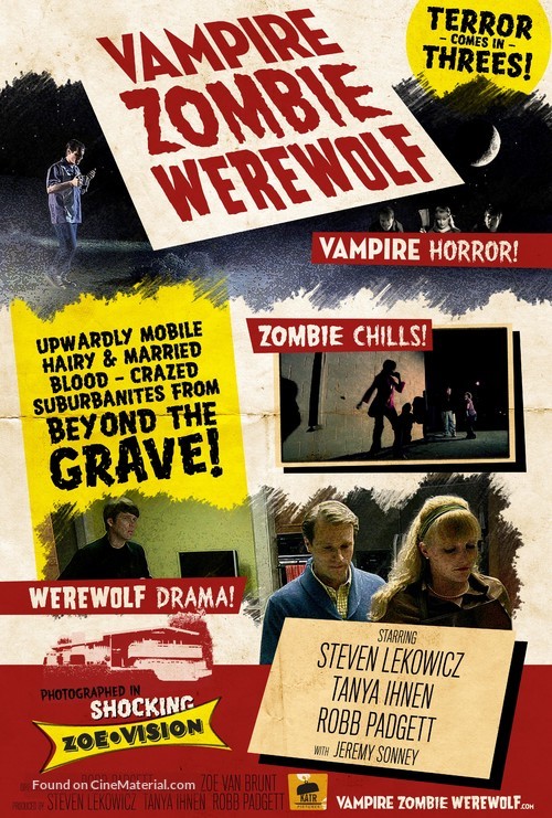 &quot;Vampire Zombie Werewolf&quot; - Movie Poster