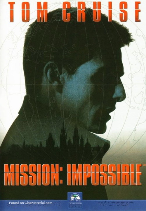 Mission: Impossible - Hungarian DVD movie cover