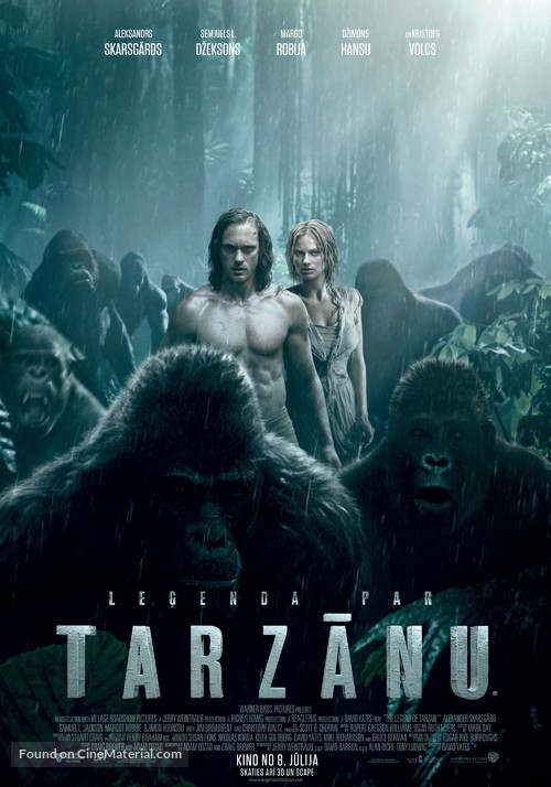 The Legend of Tarzan - Latvian Movie Poster