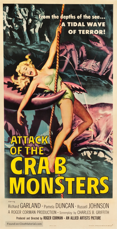 Attack of the Crab Monsters - Movie Poster