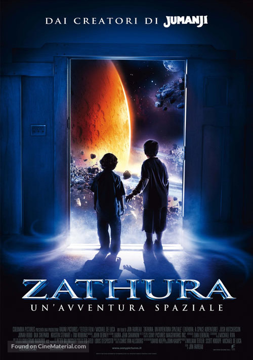 Zathura: A Space Adventure - Italian Movie Poster