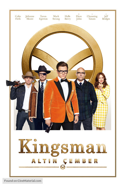 Kingsman: The Golden Circle - Turkish Movie Cover