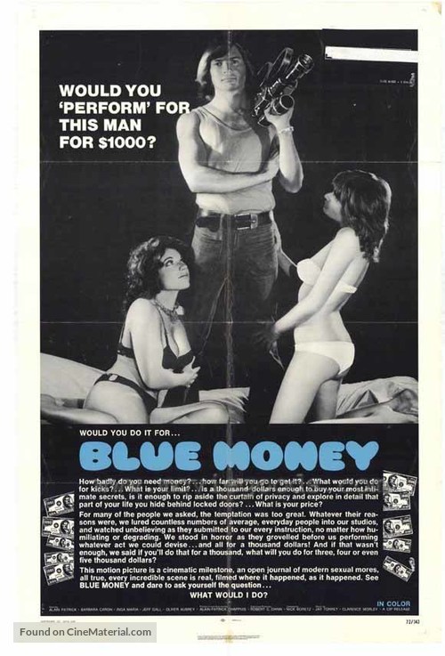 Blue Money - Movie Poster