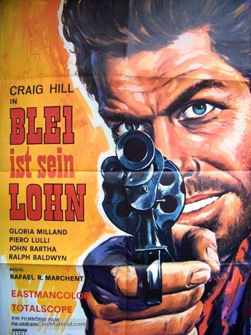 Ocaso de un pistolero - German Movie Poster