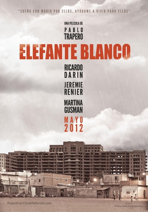 Elefante blanco - Argentinian Movie Poster